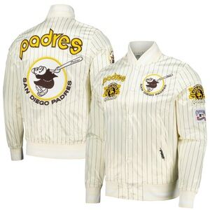 Pro Standard San Diego Padres Cooperstown Collection Pinstripe Retro Jacket XXL